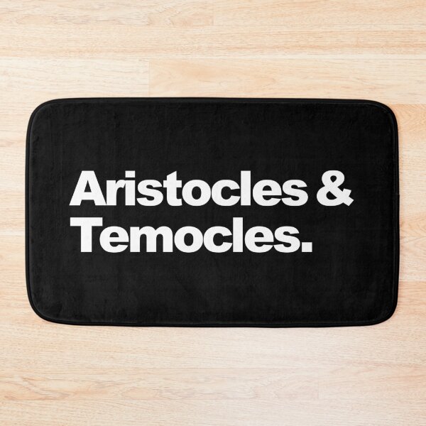 Item preview, Aristocles & Temocles (Black) designed and sold by AlexVR.
