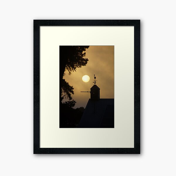 Spire Inspired - Adelaide Hills Wine Region - Fleurieu Peninsula by South Australian artist Avril Thomas Framed Art Print