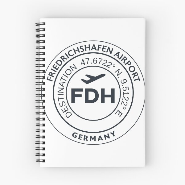Item preview, FDH airport code Friedrichshafen  designed and sold by AND Sticker.