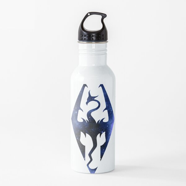 Skyrim - Logo (Galaxy Design) Botella de agua