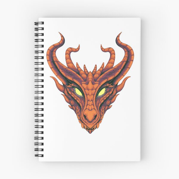 Item preview, Fire Red Monster Dragon Head designed and sold by RNGmerch.