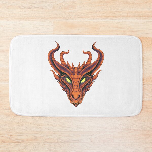Item preview, Fire Red Monster Dragon Head designed and sold by RNGmerch.