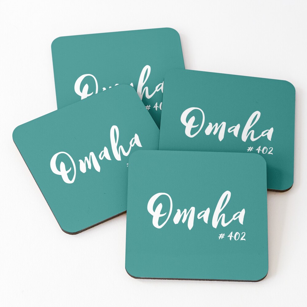 Omaha Coasters (Set of 4)