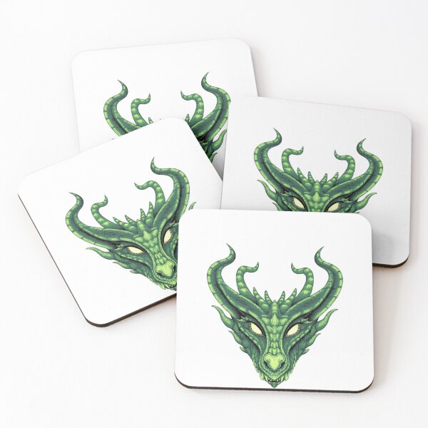 Item preview, Poison Green Monster Dragon Head designed and sold by RNGmerch.