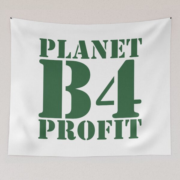 Item preview, Planet Before Profit designed and sold by PoshJocks.