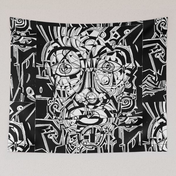 Item preview, Just an psychedelic face designed and sold by Danijel Poljak.