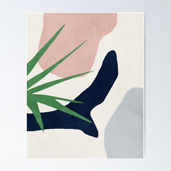 Item preview, Abstract, Plant, Mid century modern wall art designed and sold by juliaemelian.