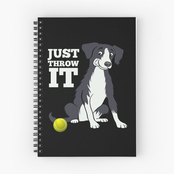 Item preview, Just Throw It Border Collie Lover Gift graphic designed and sold by Lisbob.