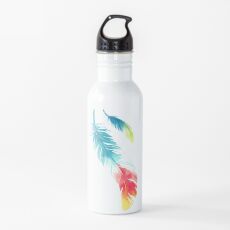 Feather Water Bottle