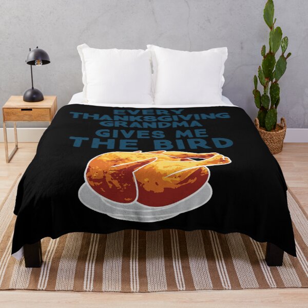 Item preview, Every Thanksgiving Grandma Gives Me The Bird Funny graphic designed and sold by tronictees.