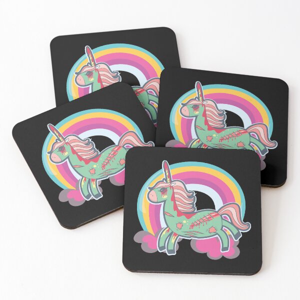 Item preview, Zombicorn Zombie Unicorn Undead Pastel Halloween design designed and sold by tronictees.