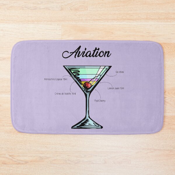 Item preview, Aviation Cocktail Recipe designed and sold by HuckleberryArts.