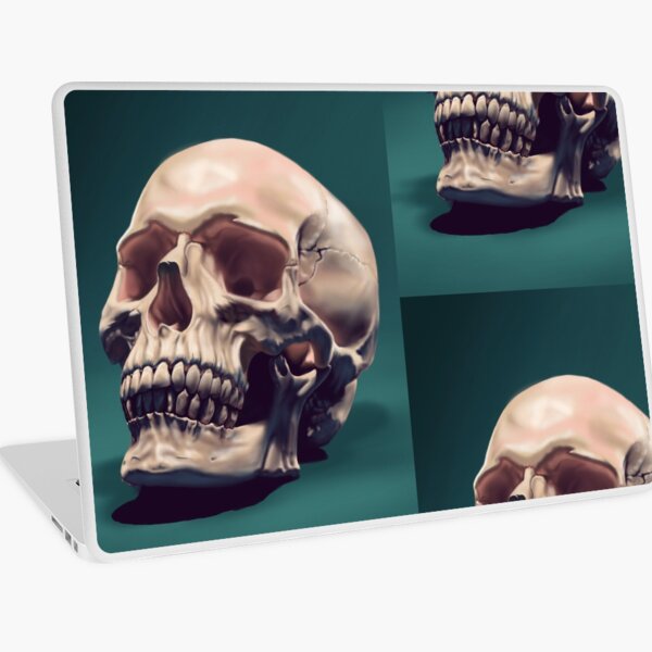 Skull Laptop Skin