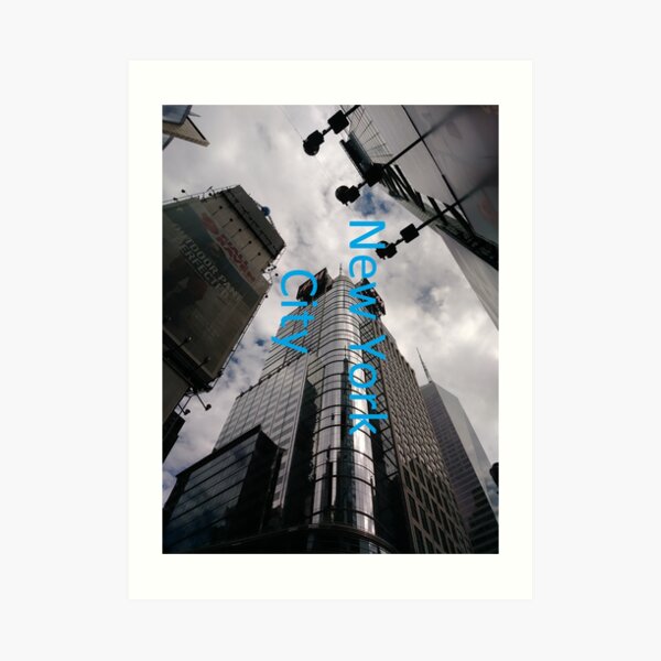 Copy of #Manhattan, #NewYork, #NewYorkCity, #buildings, #streets, #pedestrians, #people, #cars, #building, #architecture, #city, #skyscraper, #sky, #urban, #glass, #downtown, #tower, #skyline, #tall Art Print