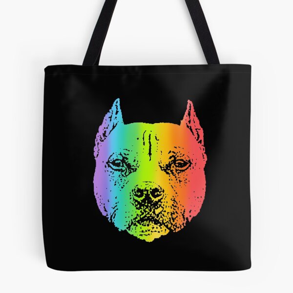 Item preview, Rainbow Pit Bull designed and sold by Child of the Corn Designs.