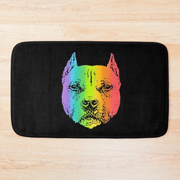 Item preview, Rainbow Pit Bull designed and sold by Child of the Corn Designs.
