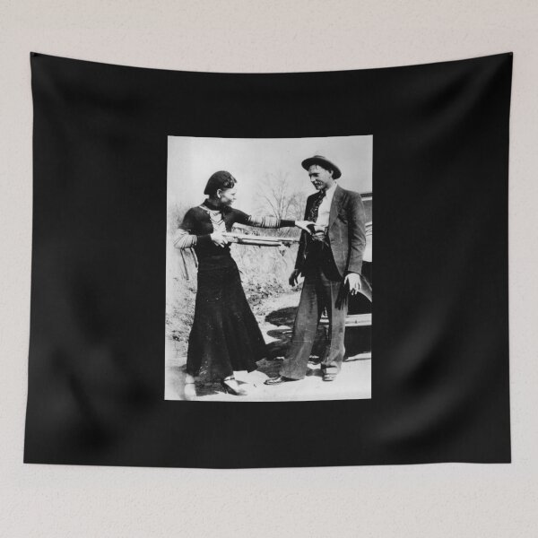 Item preview, Bonnie & Clyde With Rifle designed and sold by Slinky-Reebs.
