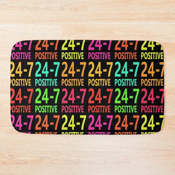 Item preview, Positive Emotion Typography Concept Pattern designed and sold by DFLC Prints.