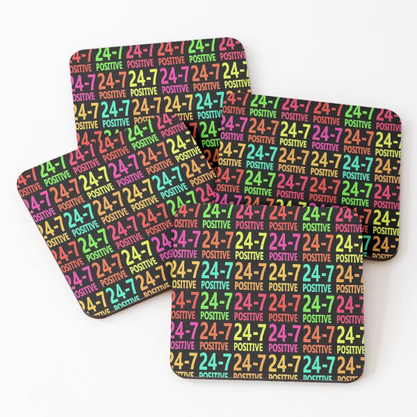 Item preview, Positive Emotion Typography Concept Pattern designed and sold by DFLC Prints.