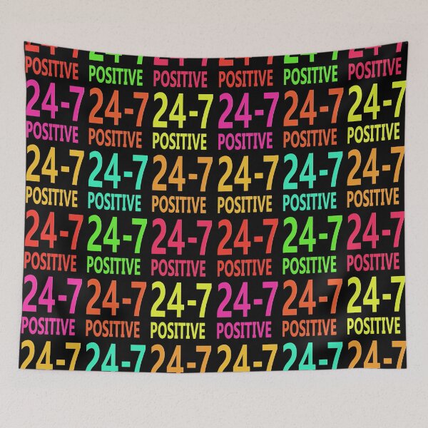Item preview, Positive Emotion Typography Concept Pattern designed and sold by DFLC Prints.