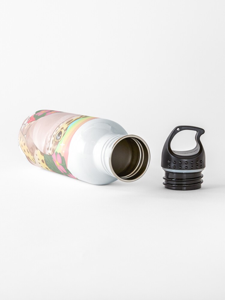 Alternate view of Topaz with Strawberries Water Bottle