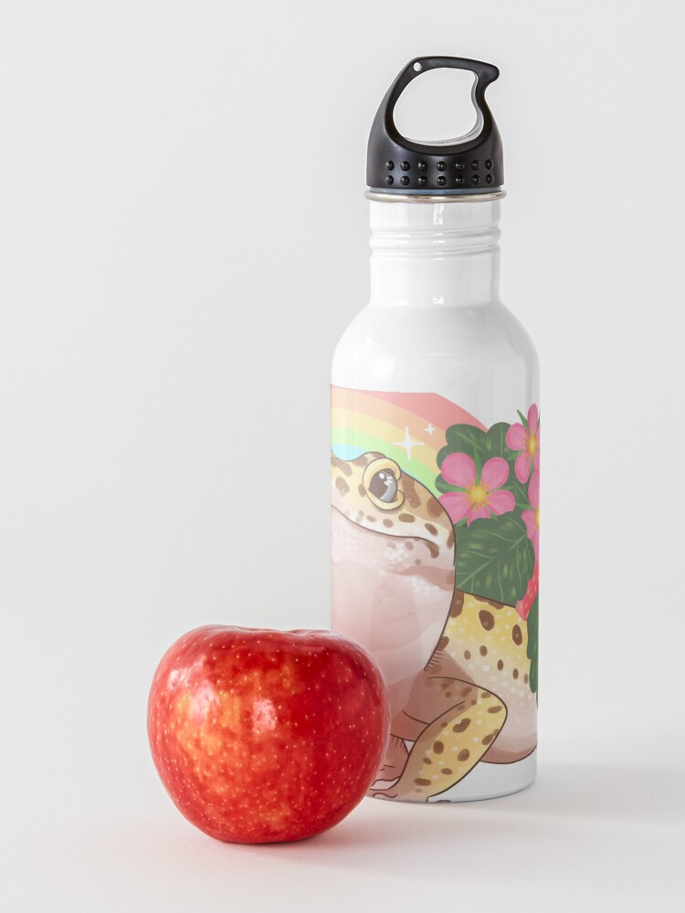Alternate view of Topaz with Strawberries Water Bottle