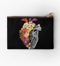Flower Heart Spring Zipper Pouch