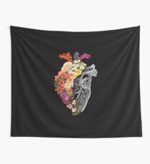 Flower Heart Spring Tapestry