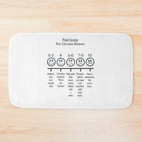 Item preview, Chronic illness pain scale designed and sold by TheWellnessSpac.