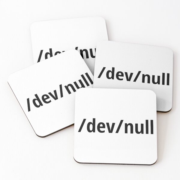 Item preview, /dev/null - Funny Computer Geek Design - Black Text designed and sold by geeksta.