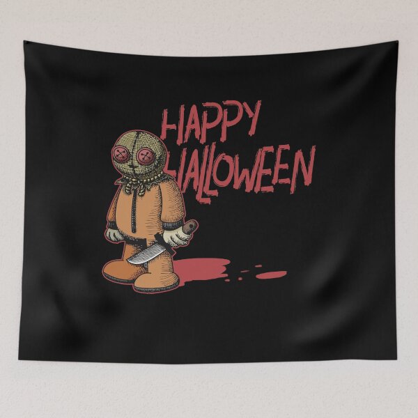Item preview, Happy Halloween Costume Creepy Scary Horror Kid Funny Gift designed and sold by Dressed For  Duty.