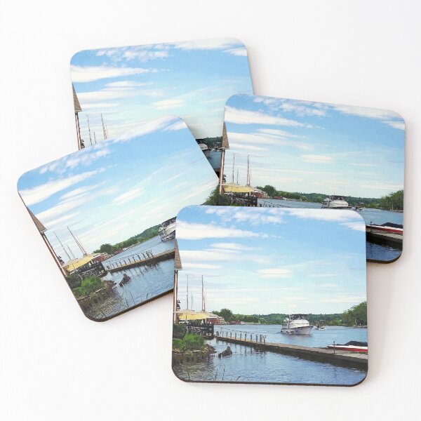 Item preview, Kingston NY - Cabin Cruiser on Rondout Creek designed and sold by Susan Savad.