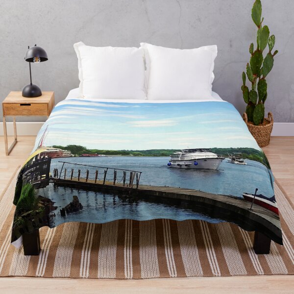 Item preview, Kingston NY - Cabin Cruiser on Rondout Creek designed and sold by Susan Savad.