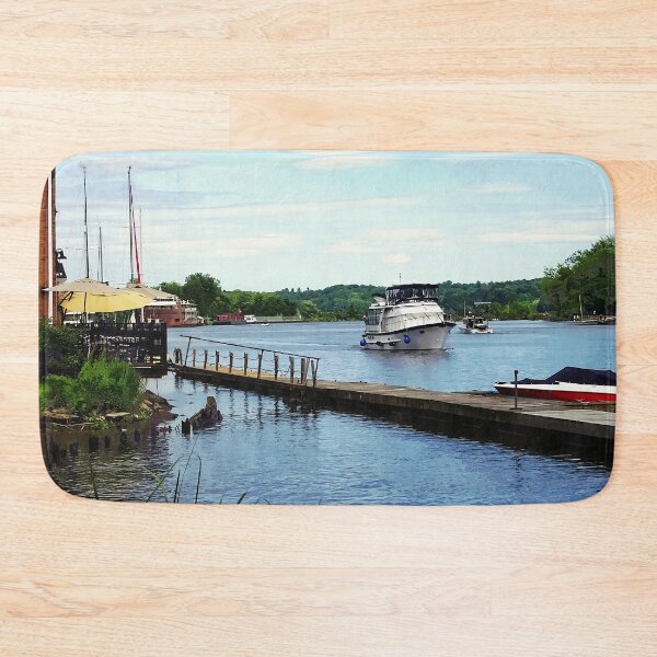 Item preview, Kingston NY - Cabin Cruiser on Rondout Creek designed and sold by Susan Savad.