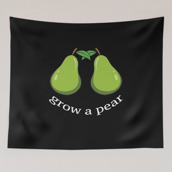 Item preview, Funny Grow a Pear Gardening Outdoor Flower Floral Fruit Vegetable Short-Sleeve T-Shirt designed and sold by Dwebster27.