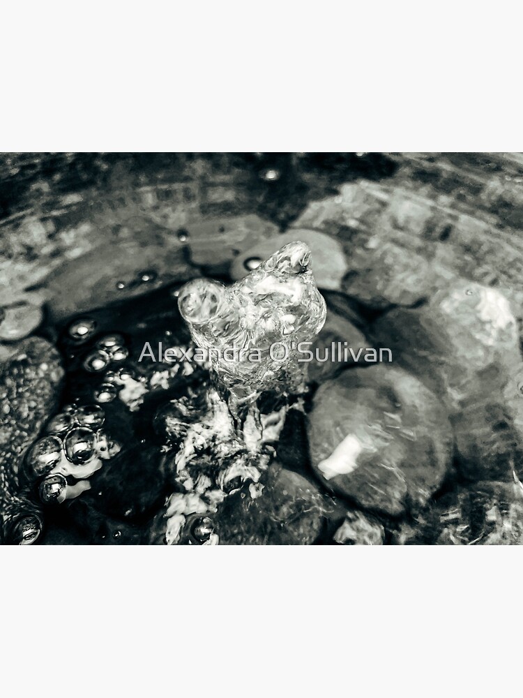 “Fire Burn and Fountain Bubble” Poster by DNLX | Redbubble