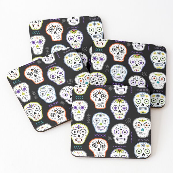 Item preview, skull embrodery designed and sold by Andi Bird.