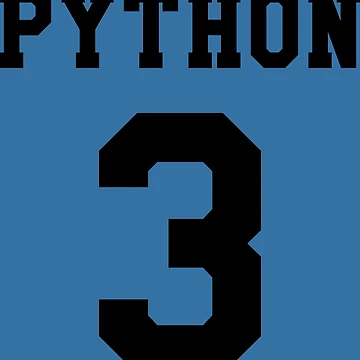 Artwork thumbnail, Python 3 - Black College Style Design for Python Programmers by geeksta