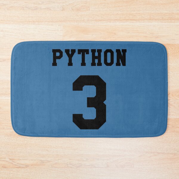Item preview, Python 3 - Black College Style Design for Python Programmers designed and sold by geeksta.