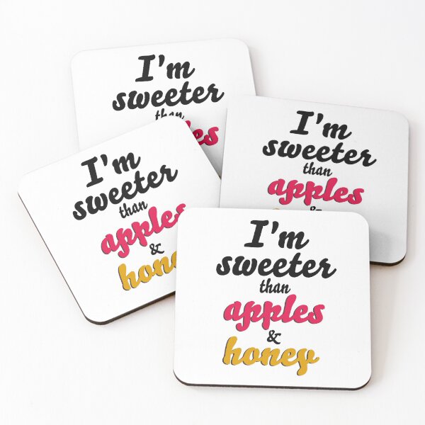 Item preview, Rosh Hashana Design, Shanah Tova umetukah, soy más dulce que las manzanas y la miel designed and sold by Pointit.