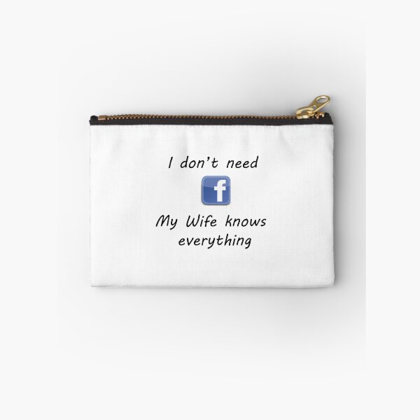 Item preview, I don't need Facebook my wife knows everything designed and sold by cleverth.