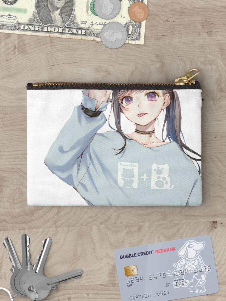 ANIME GIRL AESTHETIC HOODIE Drawstring Bag for Sale by Chaotika9