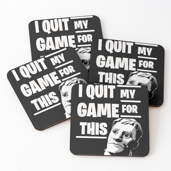Item preview, I Quit My Game For This- Gamer Humor Funny Video Games designed and sold by C0SMICALCHEMY.