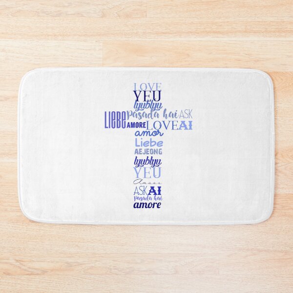 Item preview, Love in Foreign Languages, Blue designed and sold by Cy1982.
