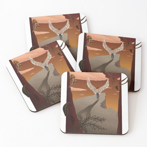 Item preview, Angel Man on a Cliff designed and sold by Heylsa-Land.