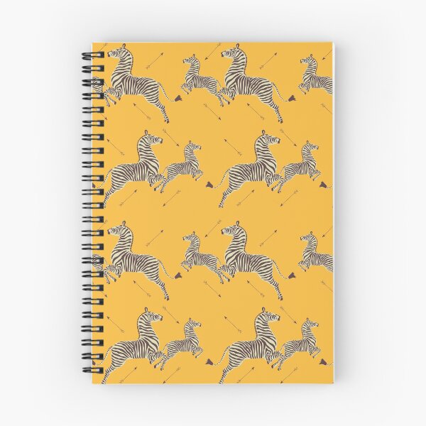 Item preview, Zebra Wallpaper - Mustard Yellow - Royal Tenenbaums Margot designed and sold by SydneyKoffler.