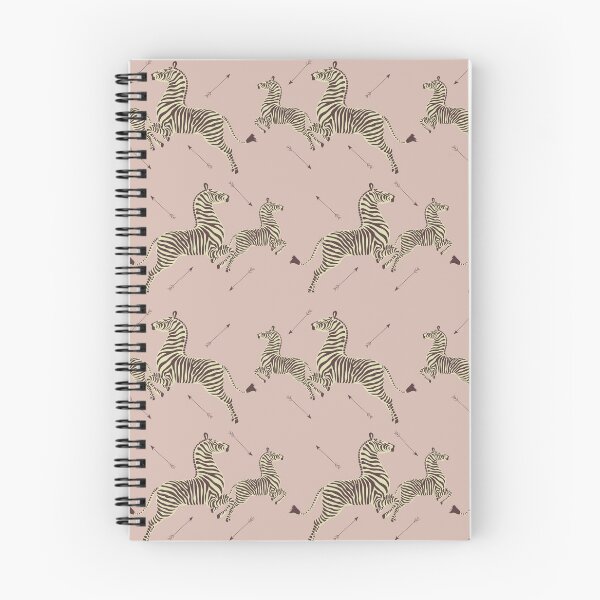 Item preview, Zebra Wallpaper - Dusty Pink - Royal Tenenbaums Margot designed and sold by SydneyKoffler.