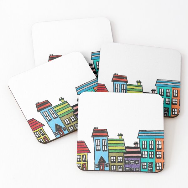 Item preview, Rainbow street designed and sold by WithTheOctopus.