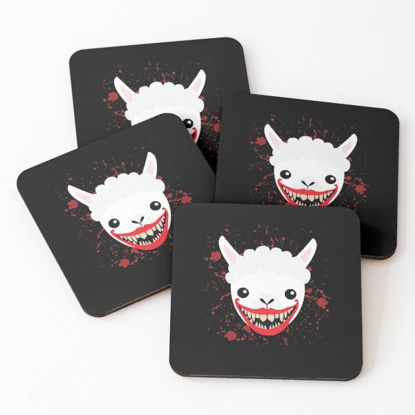 Item preview, Scary Llama Clown Smile Halloween Creepy Costume Funny Gift designed and sold by Dressed For  Duty.