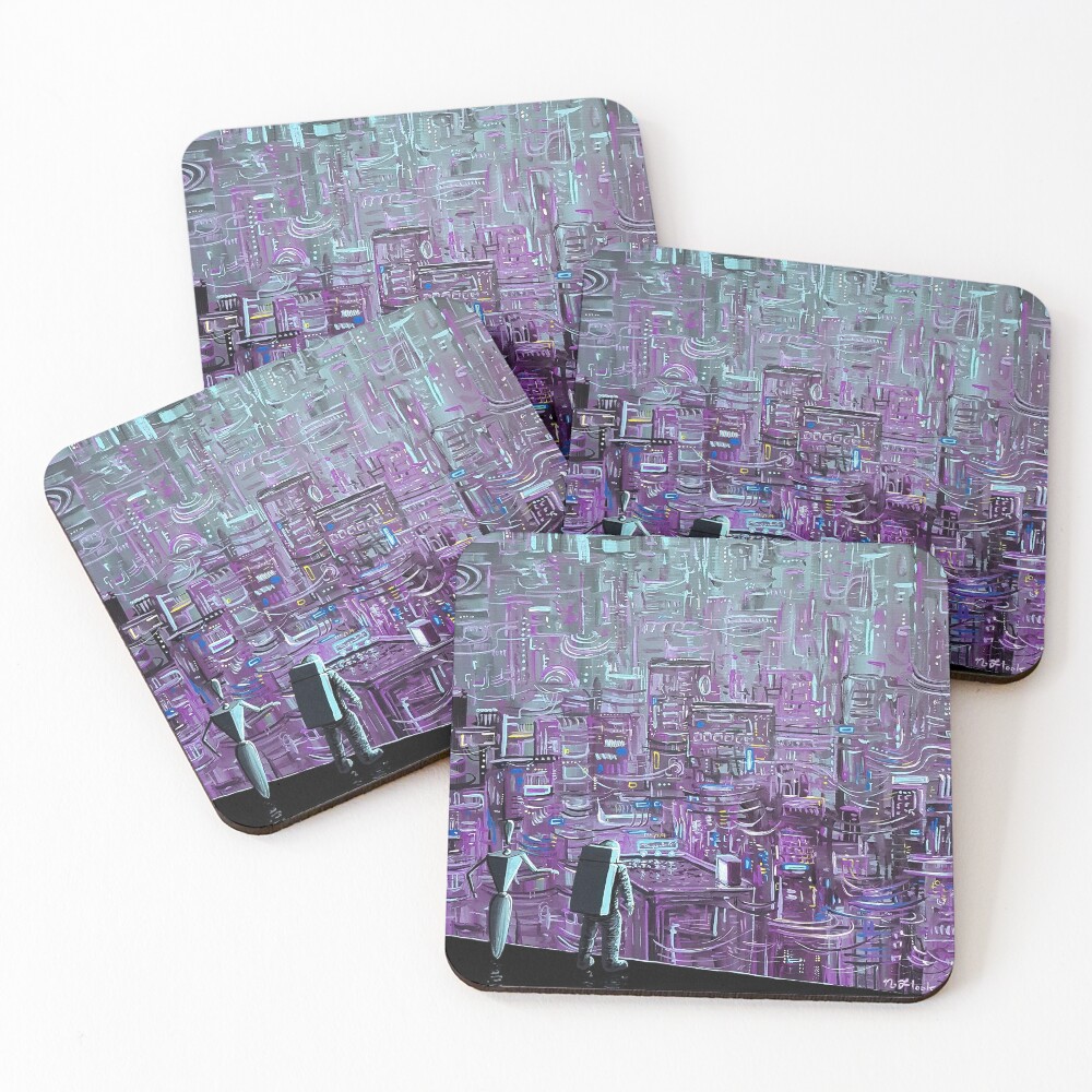 Item preview, Coasters (Set of 4) designed and sold by flooko.